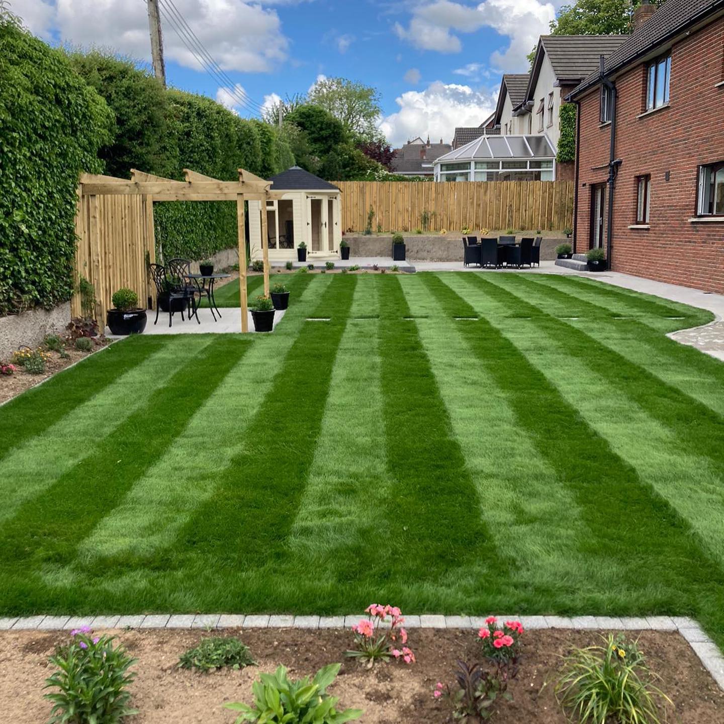 Custom built garden and maintenance in Banbridge