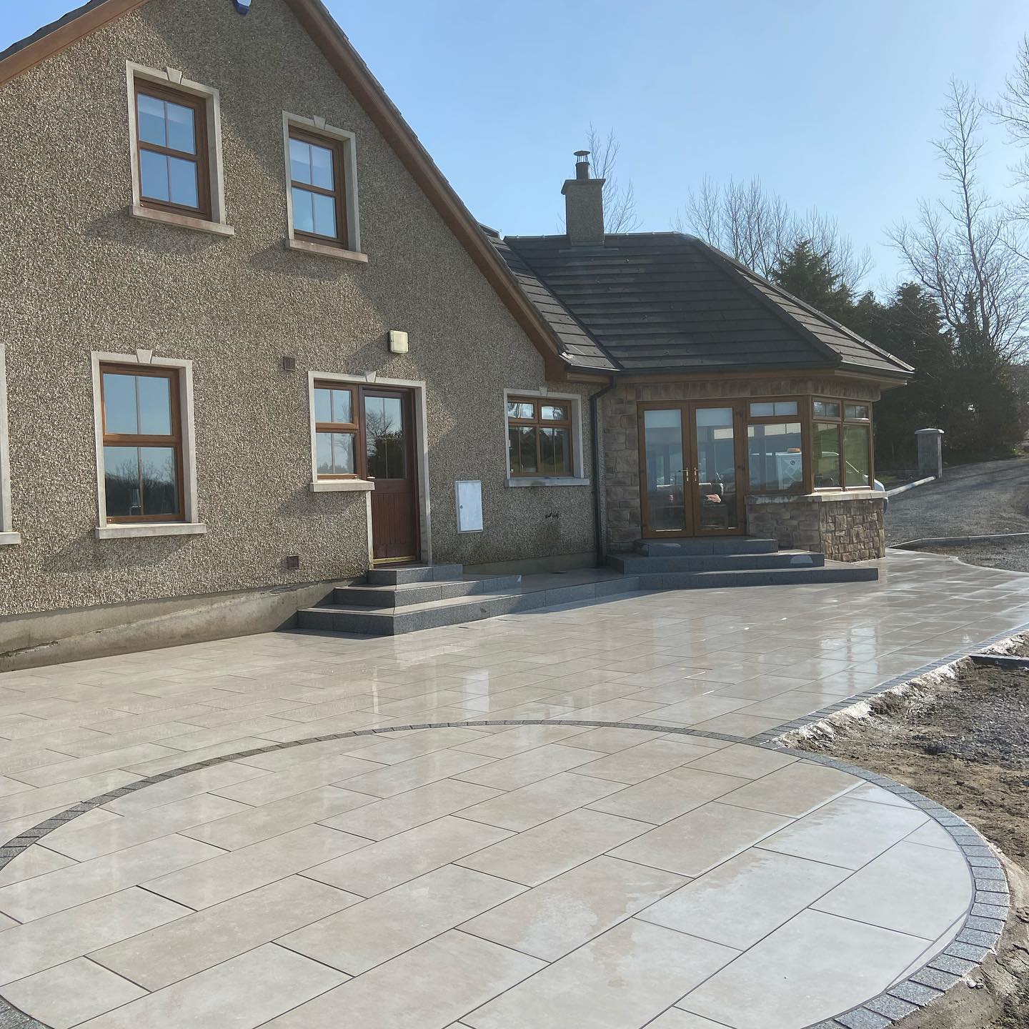 Decorative outdoor paving Belfast