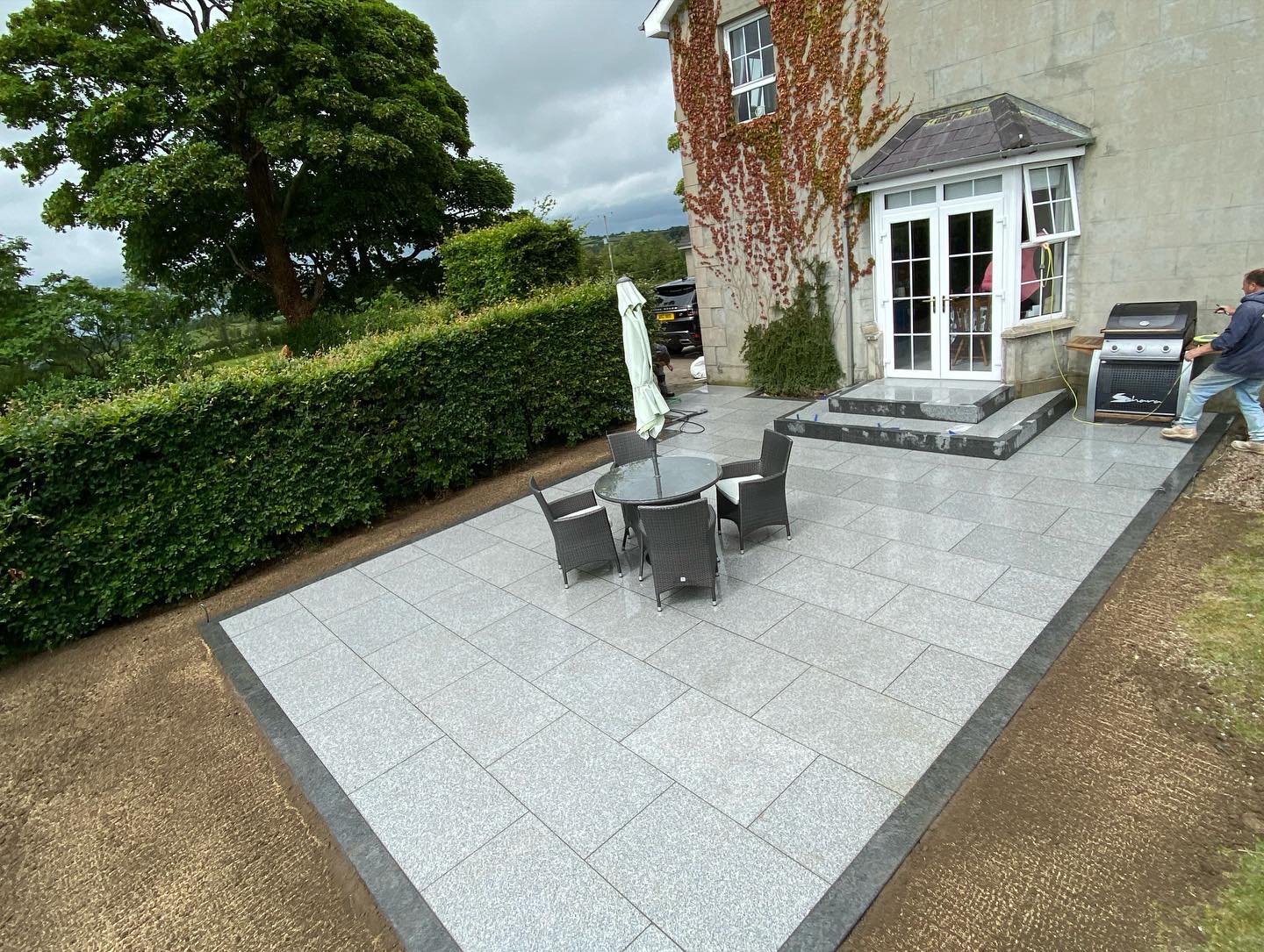 Patio design and construction Holywood
