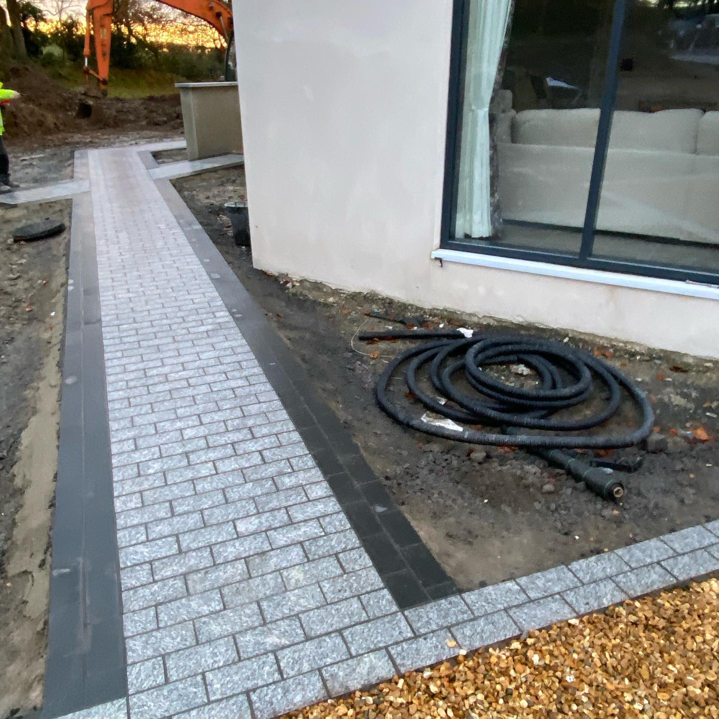 Block paving path Banbridge