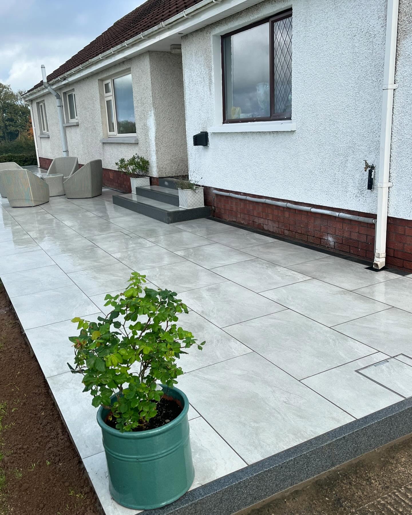 Patio paving Banbridge by JH Paving & Stonemasonry Services
