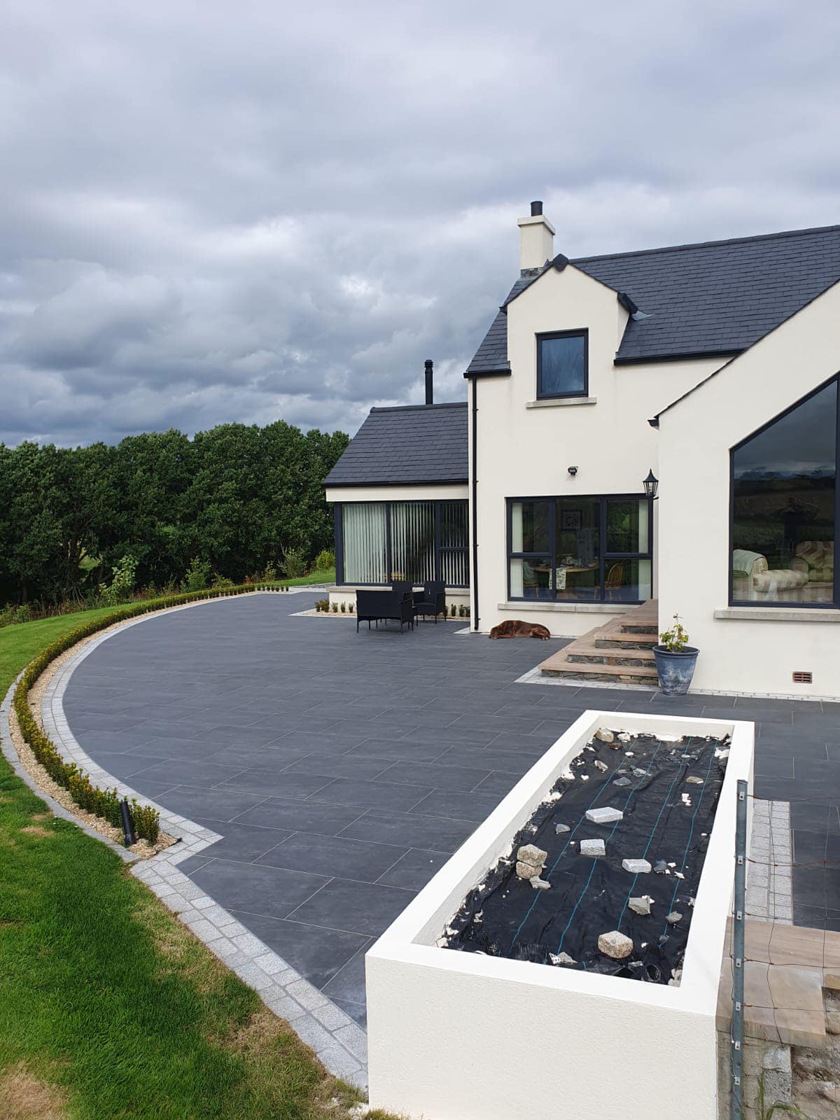Decorative block paving Holywood