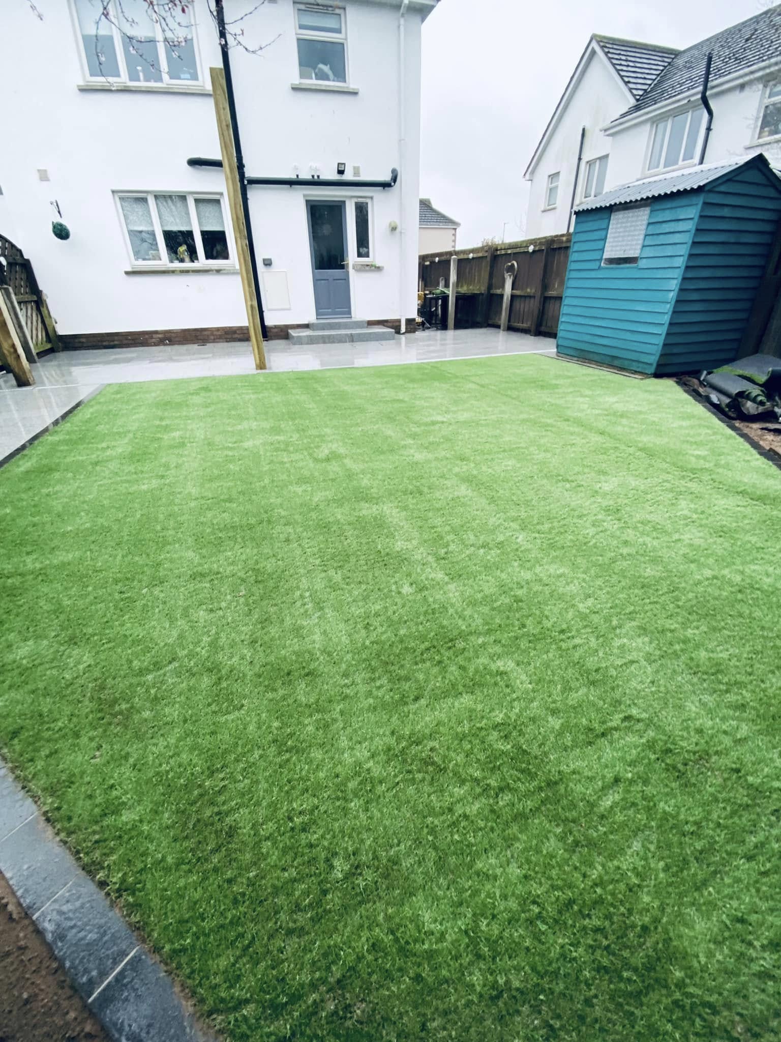 Turf installation Holywood
